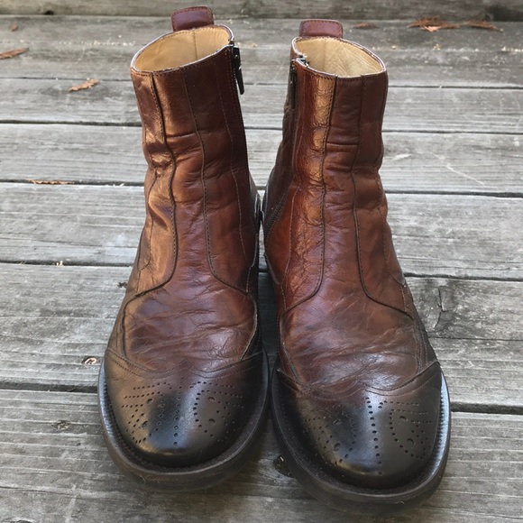 Geox Leather Boots 41 - Picture 2 of 7